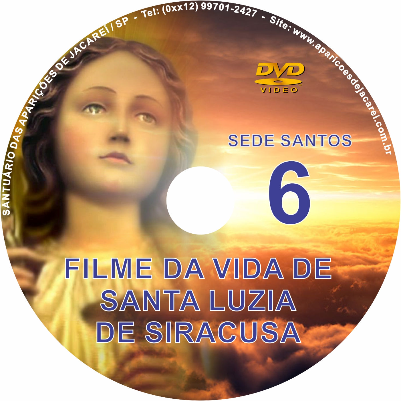 DVD Sede Santos 6 DVD Sede Santos 6
